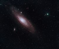 M31 mit Zwerggalaxien M32 und M110 2h5minuten triadfilter