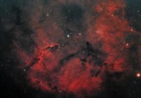 IC 1396 und Granatstern (my Cehphi) 60 Minutenaufnahme Triadfilter TS61EDPHII